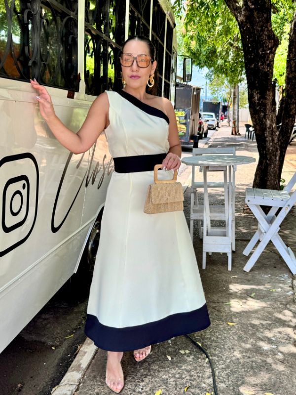 Vestido Bicolor - Closet Fashion Truck