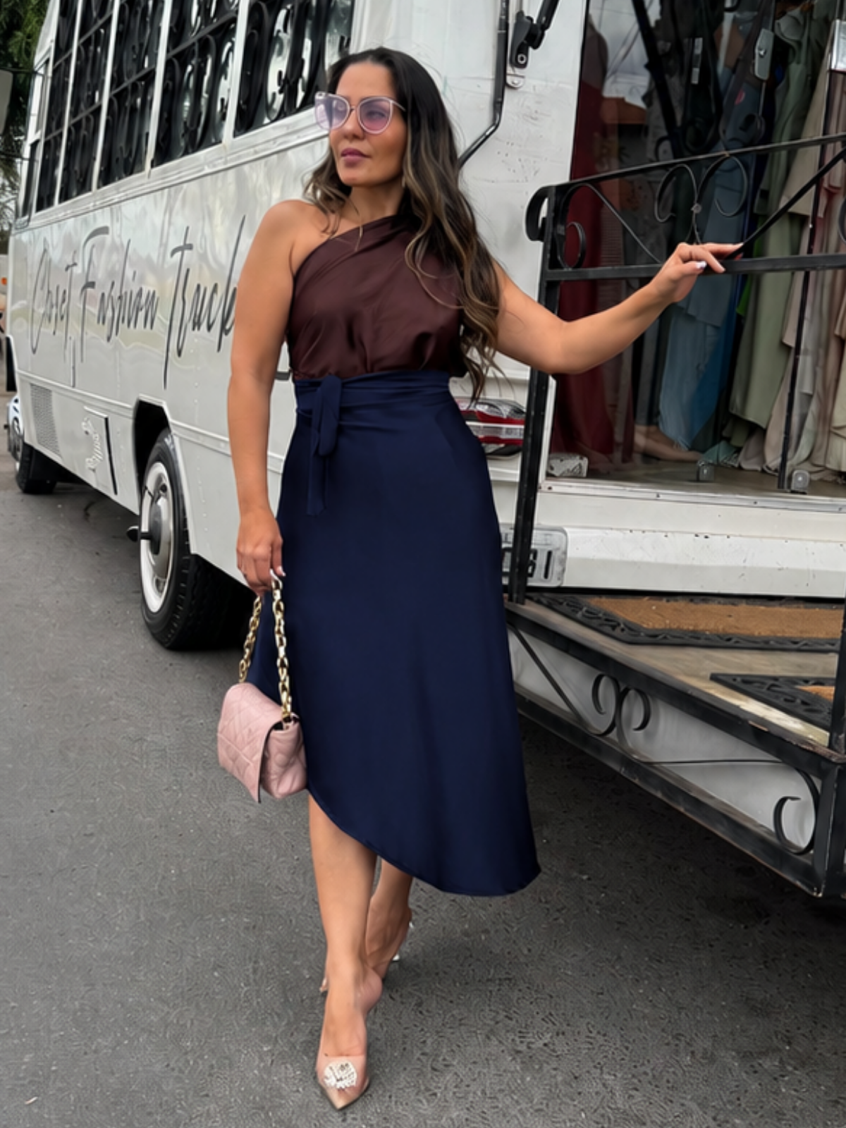 Saia Envelope Cetim - Closet Fashion Truck