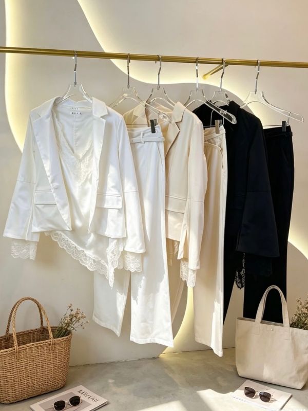 Conjunto Trijunto Alfaiataria - Closet Fashion Truck