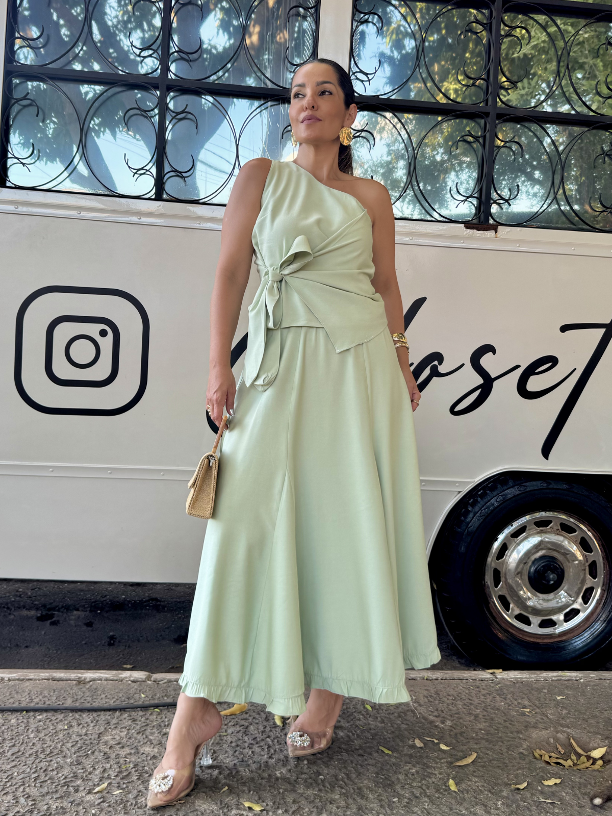 Conjunto Saia Luxo - Closet Fashion Truck