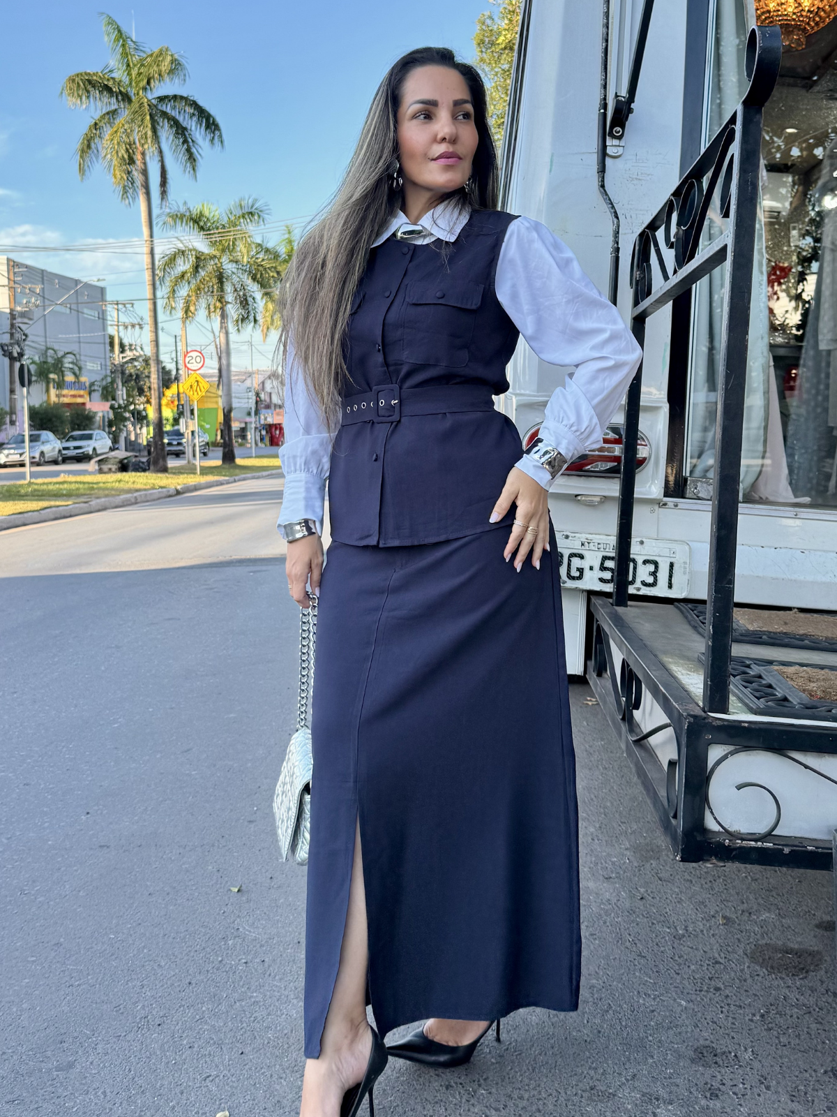Conjunto Saia Isis - Closet Fashion Truck