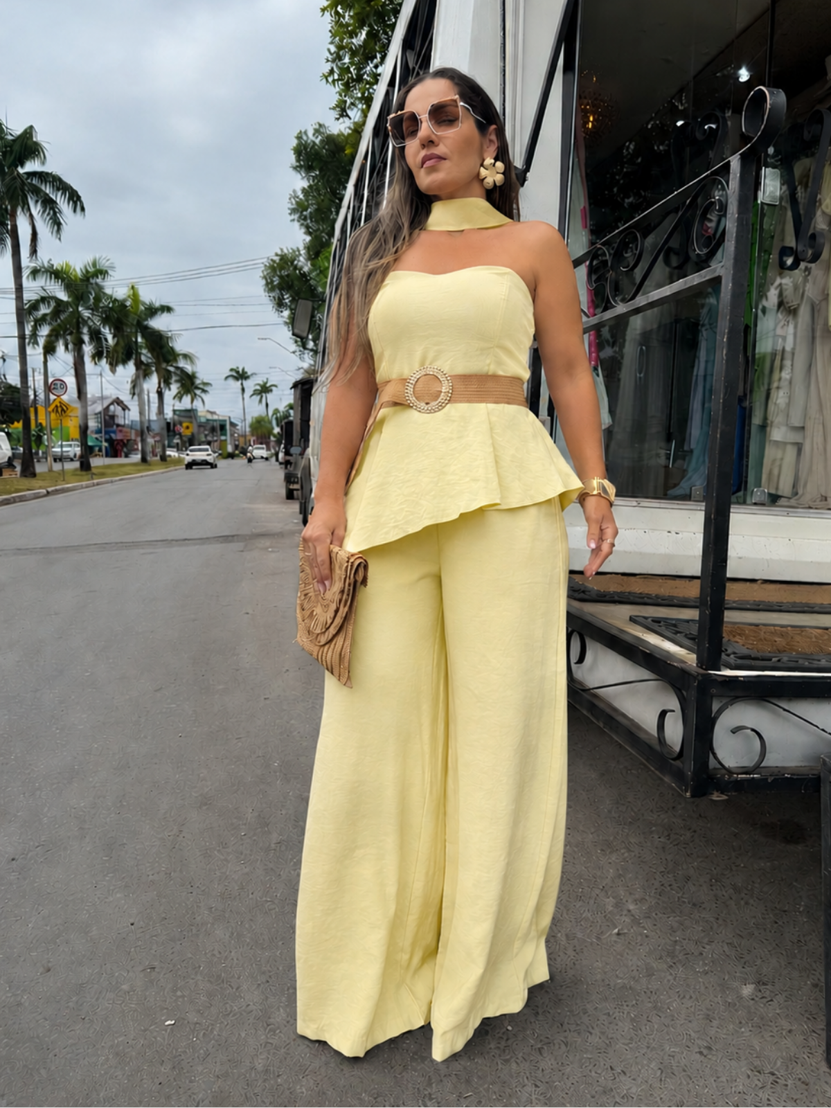 Conjunto Calça Pantalona Maitê - Closet Fashion Truck