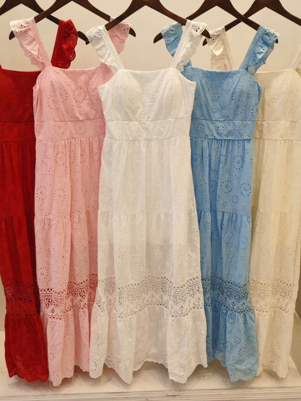 Vestido Lese Chic Todo Dia - Closet Fashion Truck