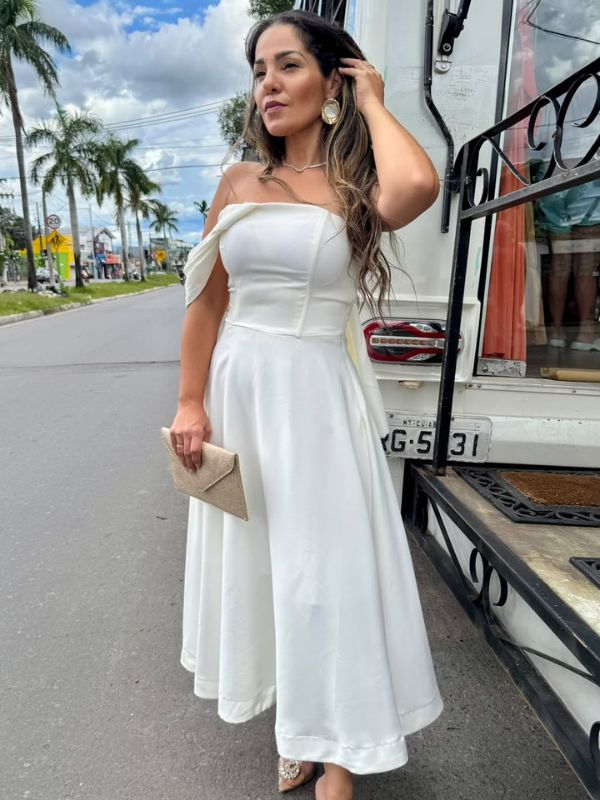 Vestido Laço - Closet Fashion Truck
