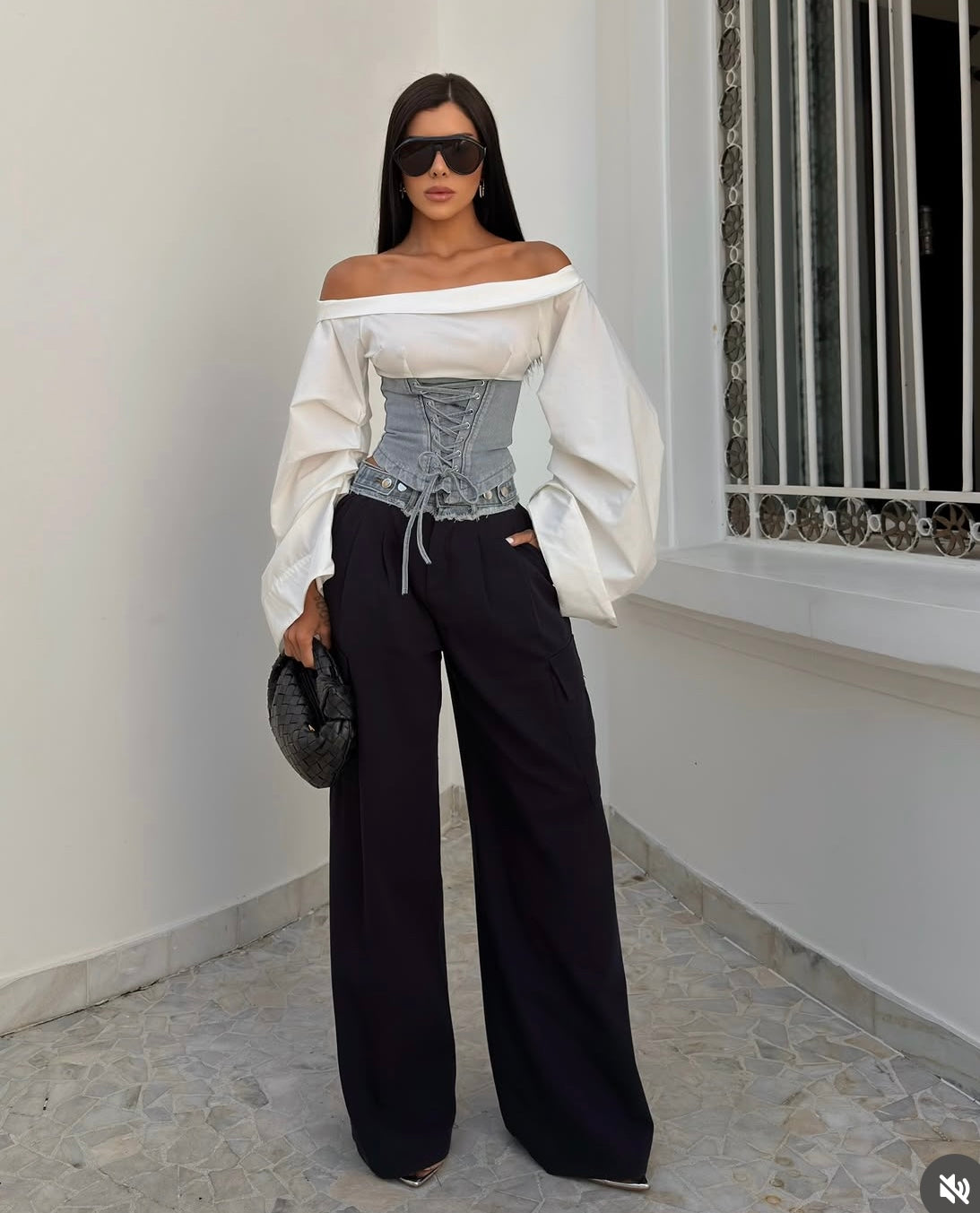 Camisa Corset - Closet Fashion Truck