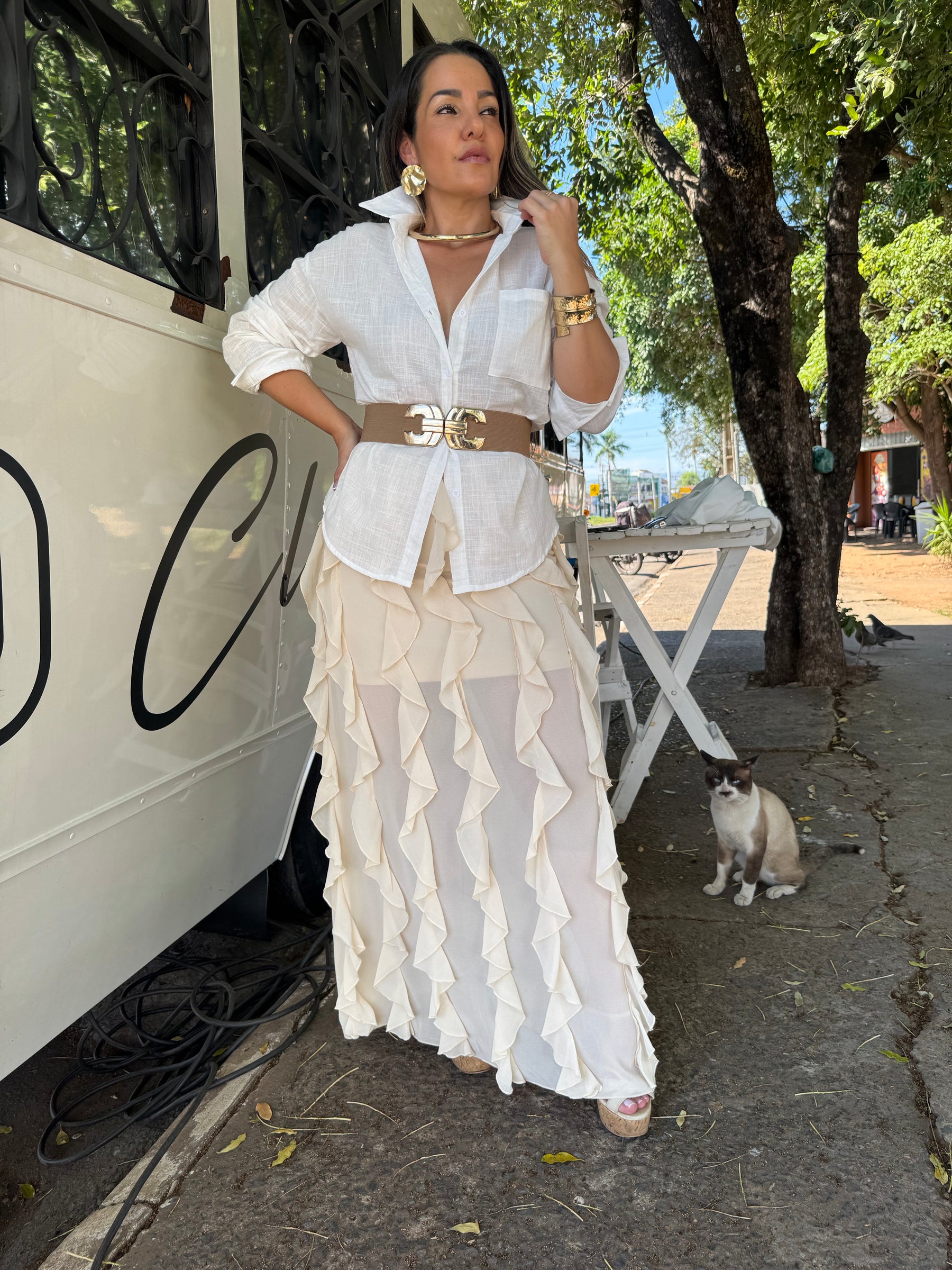 Saia Chiffon - Closet Fashion Truck