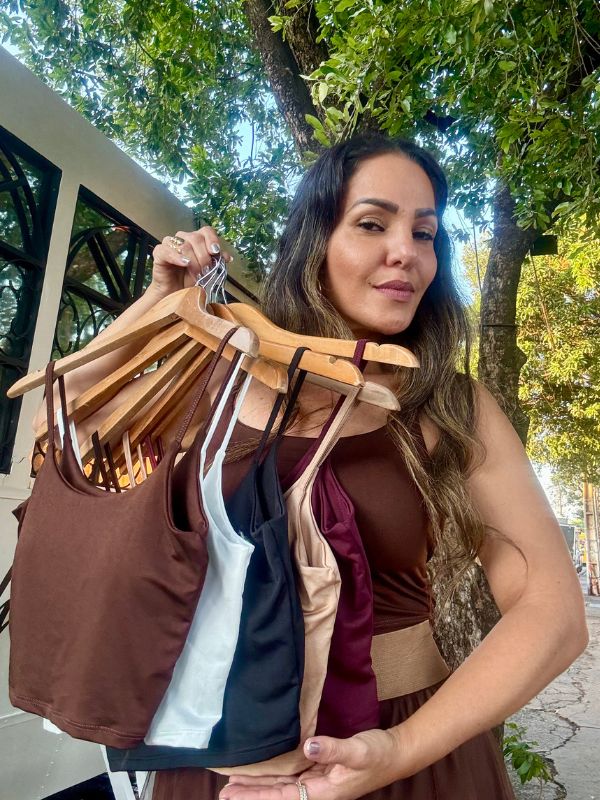 Cropped Alça Fina - Closet Fashion Truck