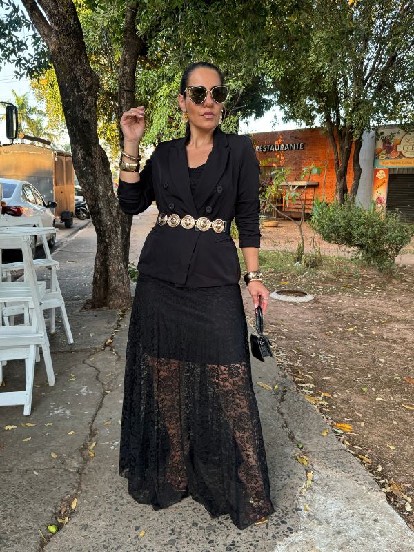 Blazer Alfaiataria Forrado - Closet Fashion Truck