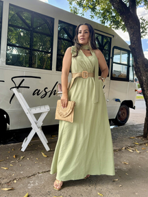 Vestido Laço Godê - Closet Fashion Truck