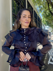 Camisa organza Lavie - Closet Fashion Truck