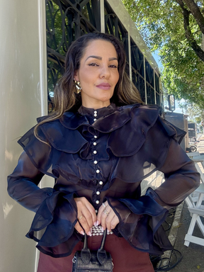 Camisa organza Lavie - Closet Fashion Truck