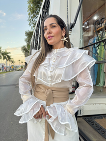 Camisa organza Lavie - Closet Fashion Truck