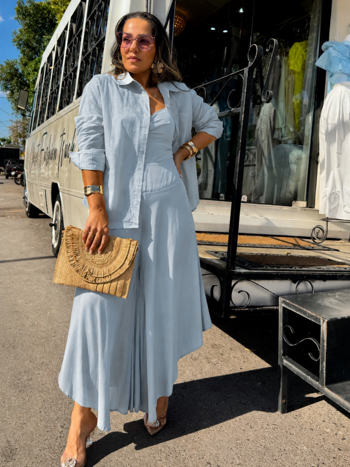Camisa Linho Exclusive - Closet Fashion Truck
