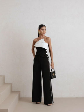 Conjunto Alfaiataria P&B - Closet Fashion Truck