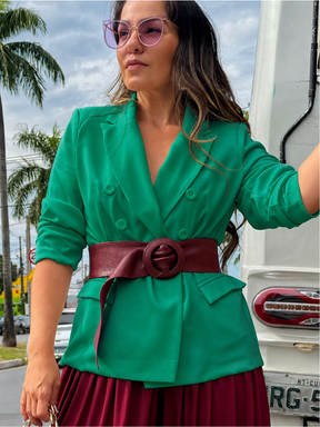 Blazer Alfaiataria Forrado - Closet Fashion Truck