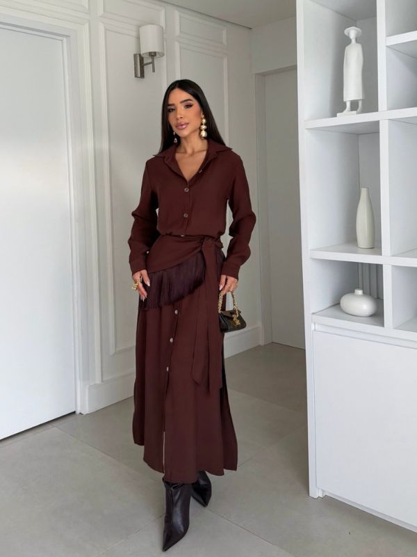 Chamise Pala de Franja - Closet Fashion Truck