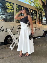 Vestido Alfaiataria P&B - Closet Fashion Truck