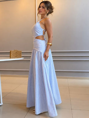 Vestido Risca Giz - Closet Fashion Truck
