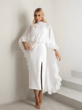 Vestido Luxo Alfaiataria Premium - Closet Fashion Truck