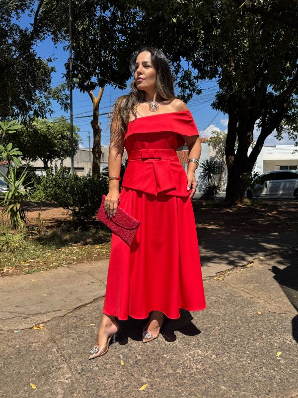 Vestido Gode Alfaiataria Glamour - Closet Fashion Truck