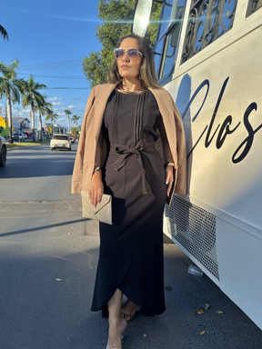 Vestido Sereia Pesponto - Closet Fashion Truck