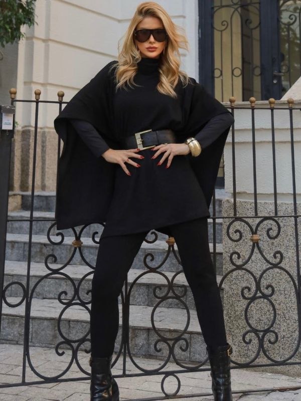 Conjunto Poncho - Closet Fashion Truck