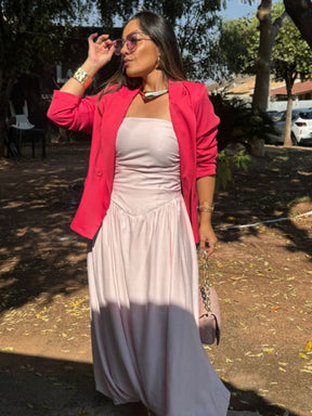 Vestido Longo Balone - Closet Fashion Truck
