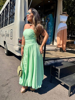 Vestido Longo Balone - Closet Fashion Truck