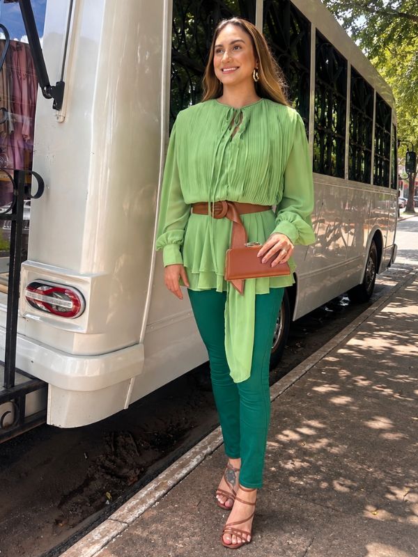 Vestido Curto Chiffon - Closet Fashion Truck