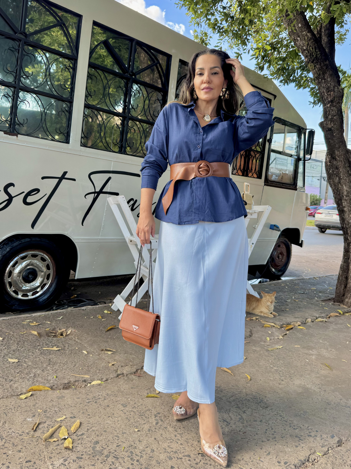 Saia Evasê - Closet Fashion Truck