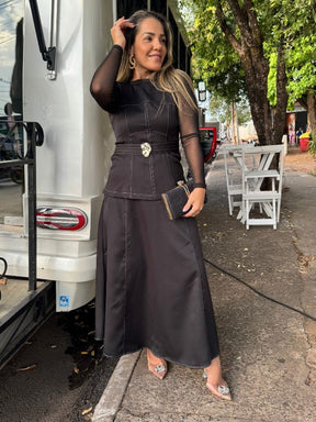 Conjunto Fivela Orgânica - Closet Fashion Truck