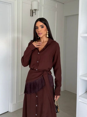 Chamise Pala de Franja - Closet Fashion Truck