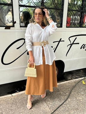 Camisa Max Linho - Closet Fashion Truck