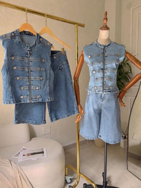 Conjunto Napoleão Jeans - Closet Fashion Truck