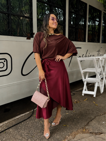 Saia Envelope Cetim - Closet Fashion Truck