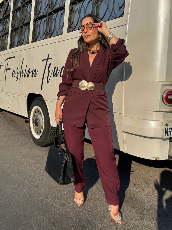 Blazer Drapeado - Closet Fashion Truck