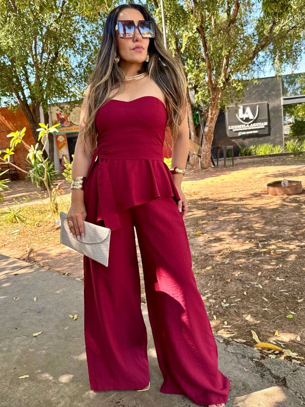 Conjunto Calça Pantalona Maitê - Closet Fashion Truck