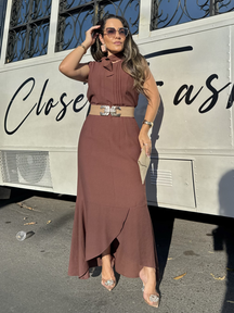 Vestido Sereia Pesponto - Closet Fashion Truck