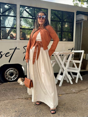 Conjunto Linho Casaqueto - Closet Fashion Truck