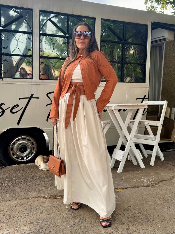 Conjunto Linho Casaqueto - Closet Fashion Truck
