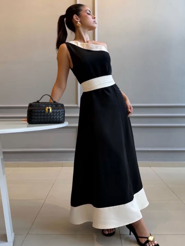Vestido Bicolor - Closet Fashion Truck