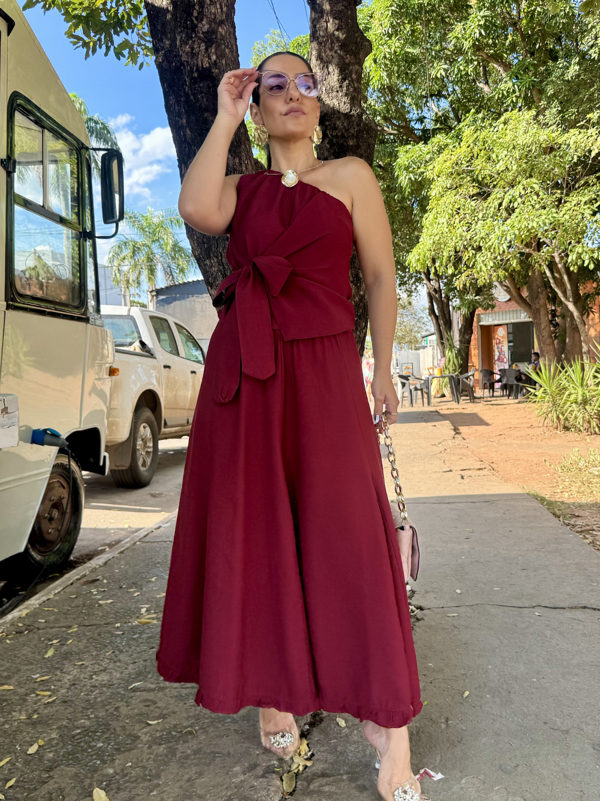 Conjunto Saia Luxo - Closet Fashion Truck