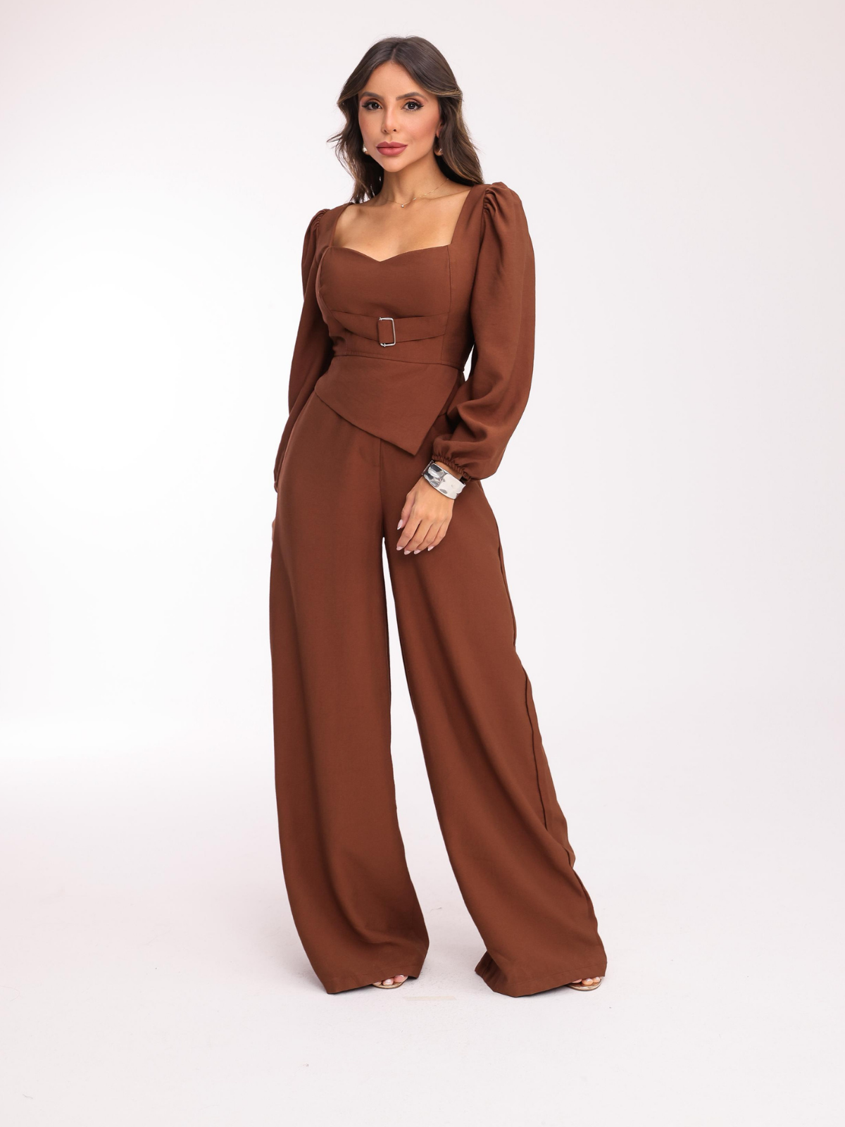 Conjunto Calça Pantalona Eudora - Closet Fashion Truck