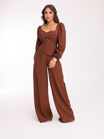 Conjunto Calça Pantalona Eudora - Closet Fashion Truck