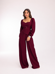 Conjunto Calça Pantalona Eudora - Closet Fashion Truck