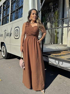 Vestido Laço Godê - Closet Fashion Truck
