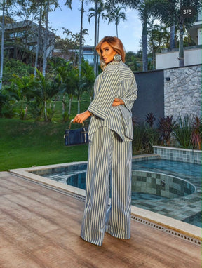 Conjunto Linho 3 Peças - Closet Fashion Truck