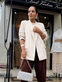 Blazer Alfaiataria Brilhos - Closet Fashion Truck