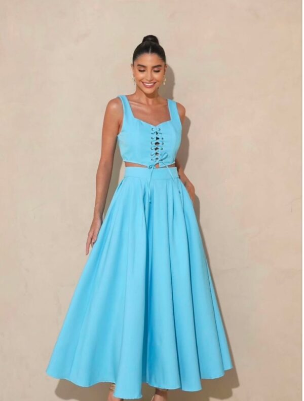 Conjunto saia Evase