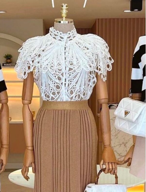 Blusa Luxo guipir - Imagem 2